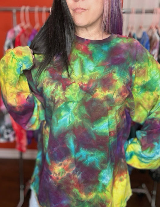 2X Long Sleeve Hand dyed Shirt