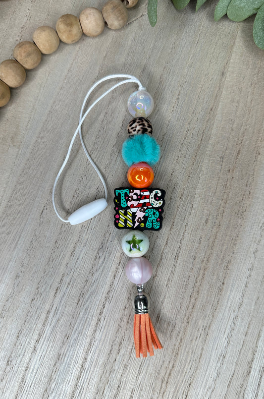 Teacher Car Charm